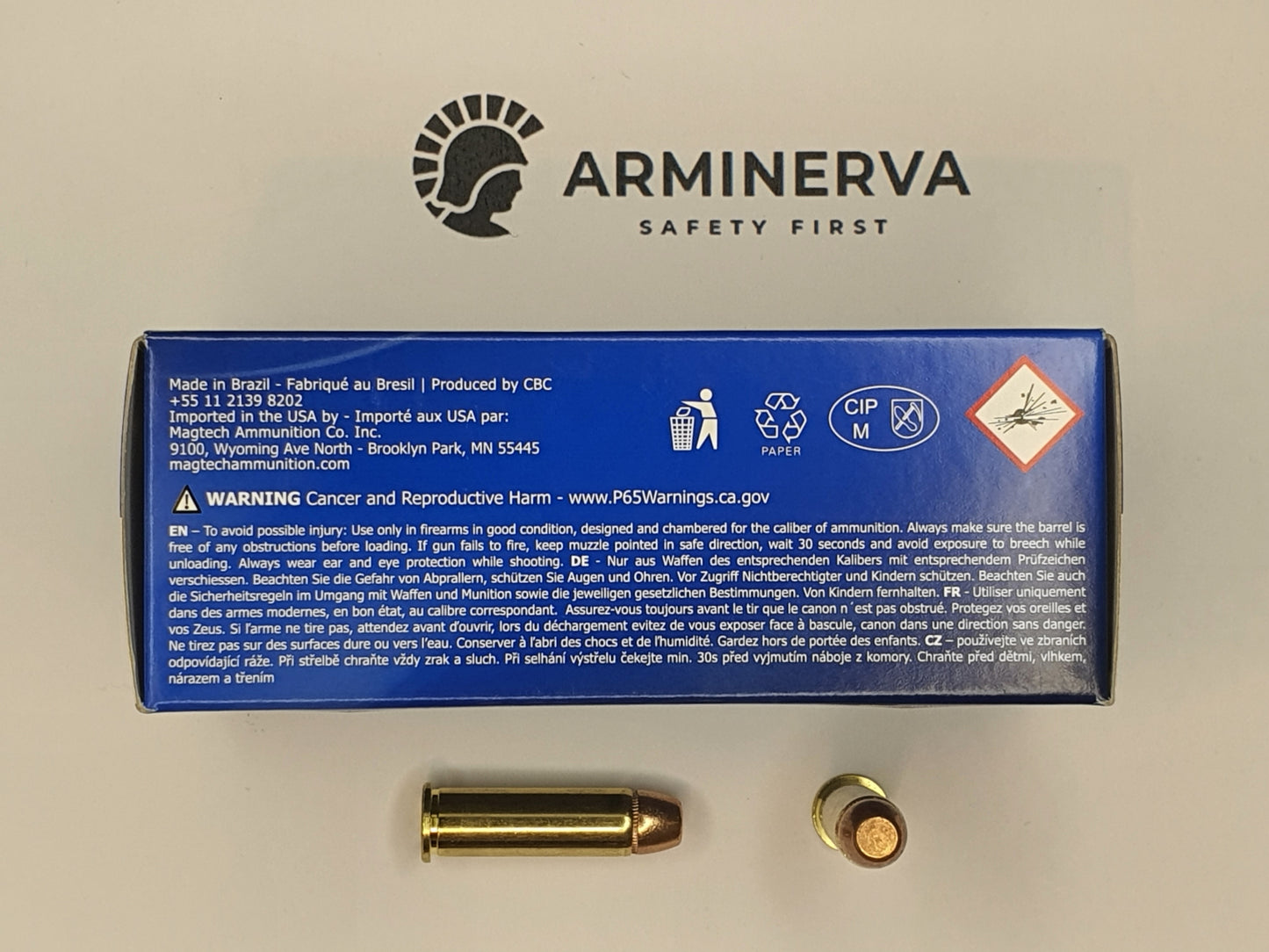 Magtech .38 Special Vollmantel Flachkopf 10,2g/158grs.