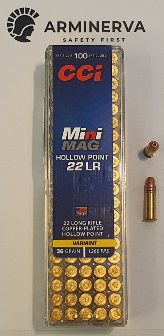 CCI .22 lfb. Mini Mag. CPHP 36grs.