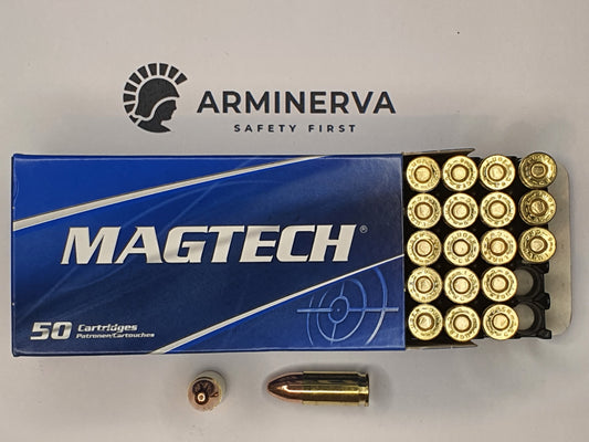 Magtech 9 mm Luger Vollmantel 8,0g/124grs.