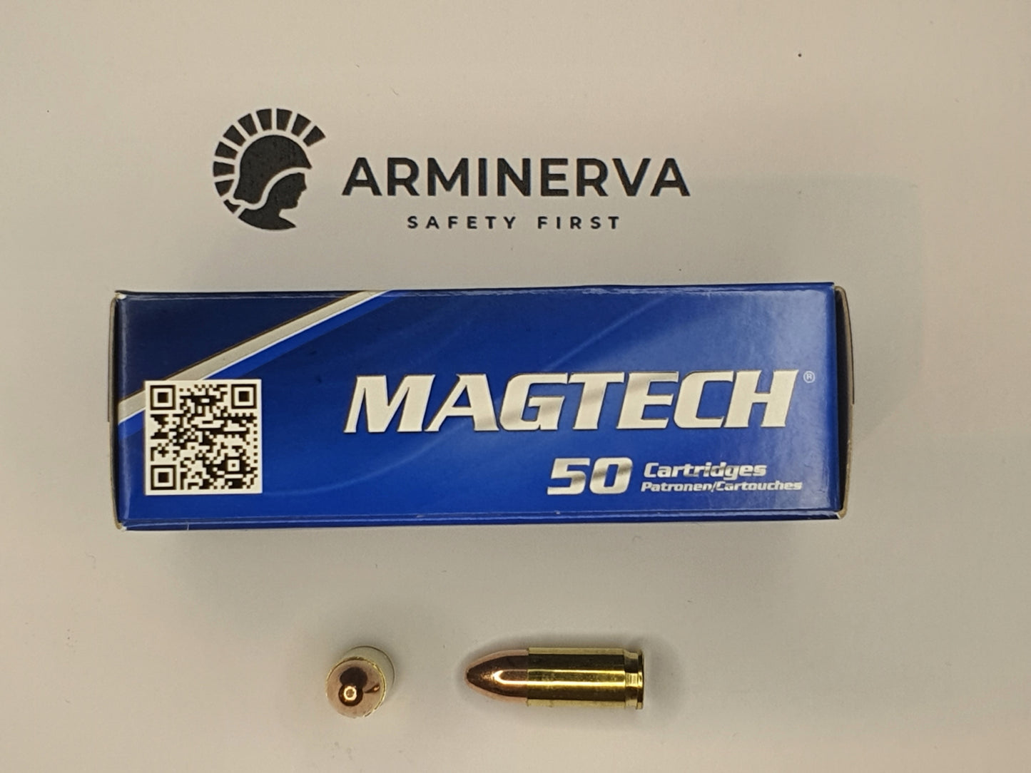 Magtech 9 mm Luger Vollmantel 8,0g/124grs.