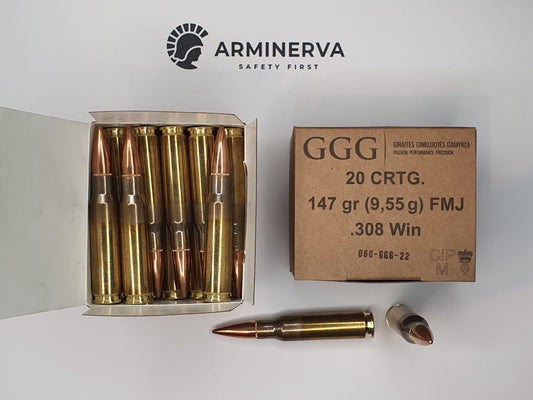 GGG .308 Win Vollmantel 9,55g/147grs.